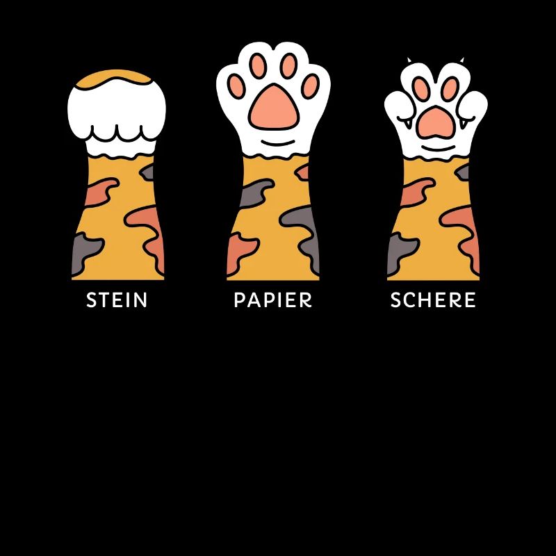 Ciseaux à papier de pierre