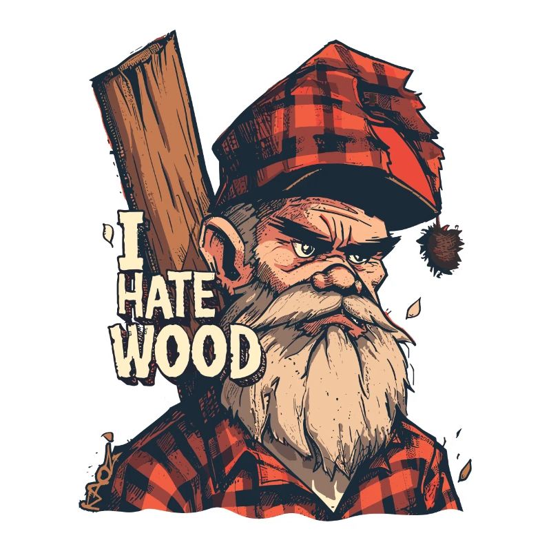 I Hate Wood: Angry Lumberjack Without an Axe