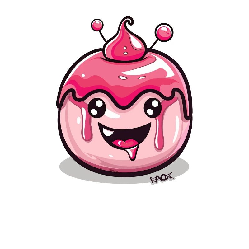 Pudding Blob Kawaii mignon