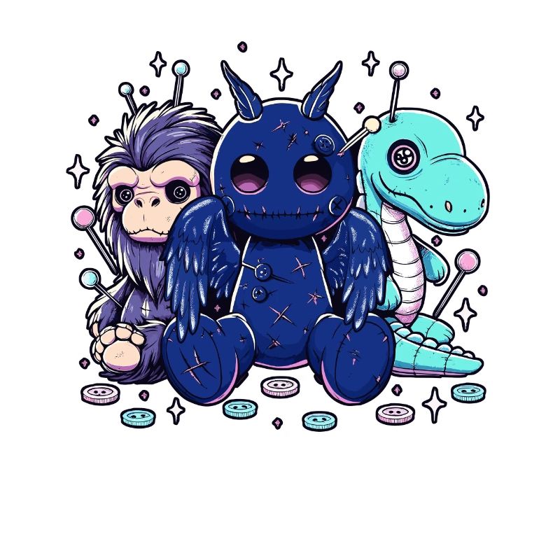 Pastel Goth Cryptids