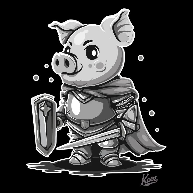 Ruhm eines Ritter Schwein