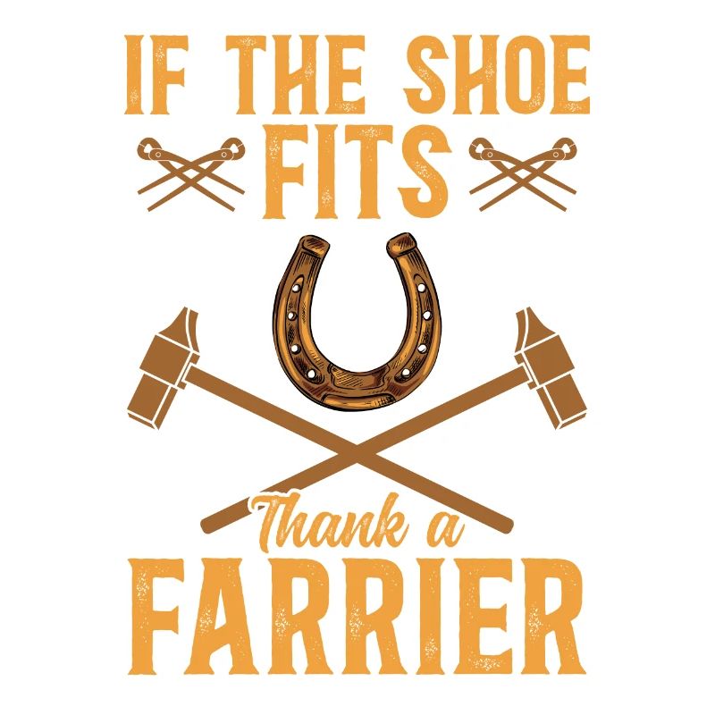 Maréchal-ferrant Fer à cheval Fer à cheval