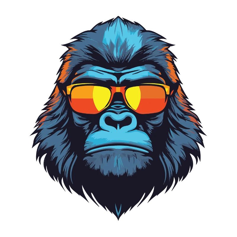Gorilla Cool Kopf Party