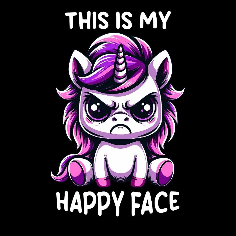 C’est mon visage heureux