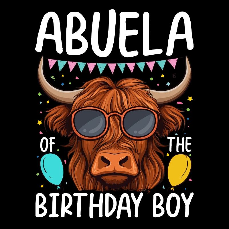 Abuela du garçon d’anniversaire