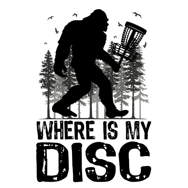 Where is My Disc? Bigfoot Disc Golf