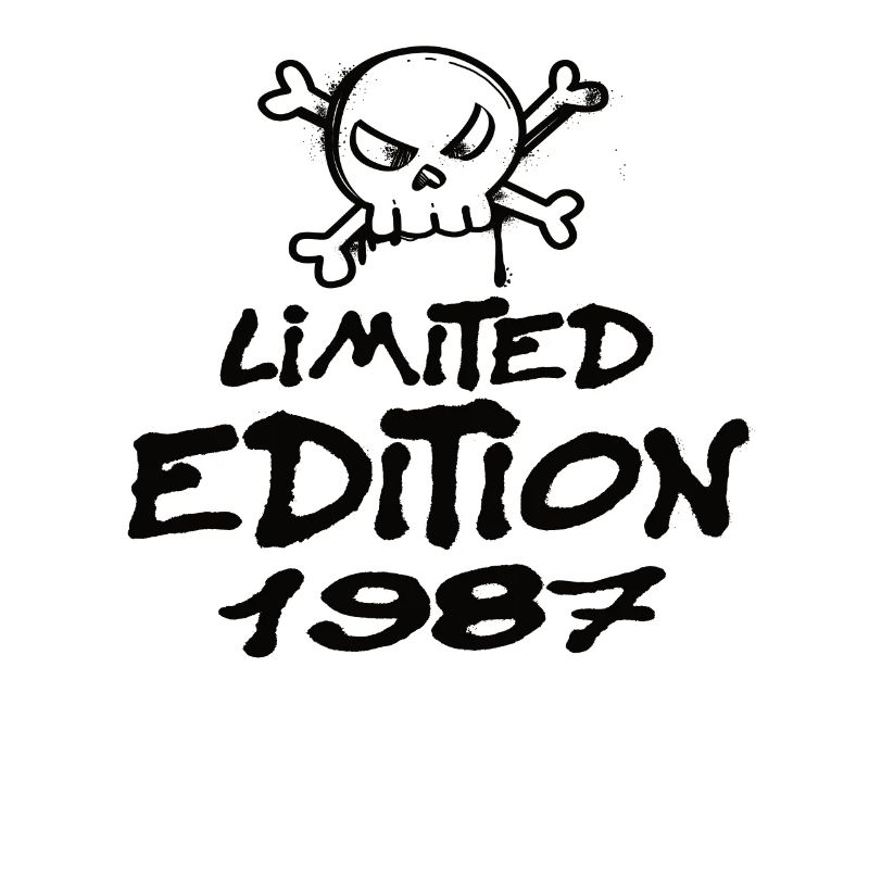 Edition Limitée 1987 Anniversaire Né 1987
