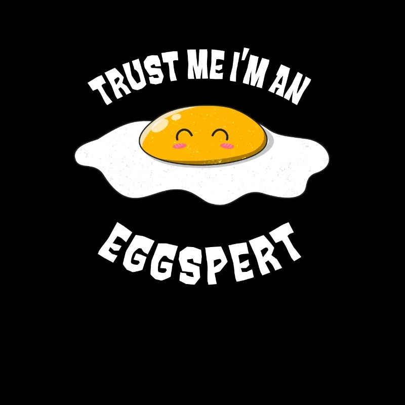Expert Fried Egg Funny Eggs Pun