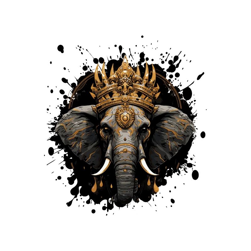 elefant krone tier