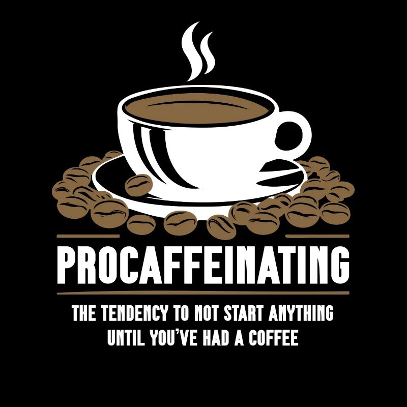 Les amateurs de café procaféinant ne commencent rien