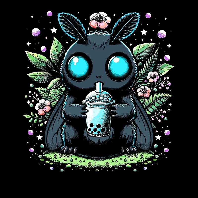 Mothman Bubble Tea