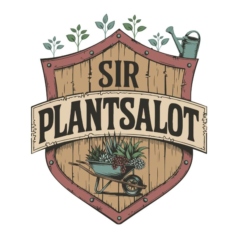 Vintage "SIR PLANTSALOT" Rustikale Männer Gärtner