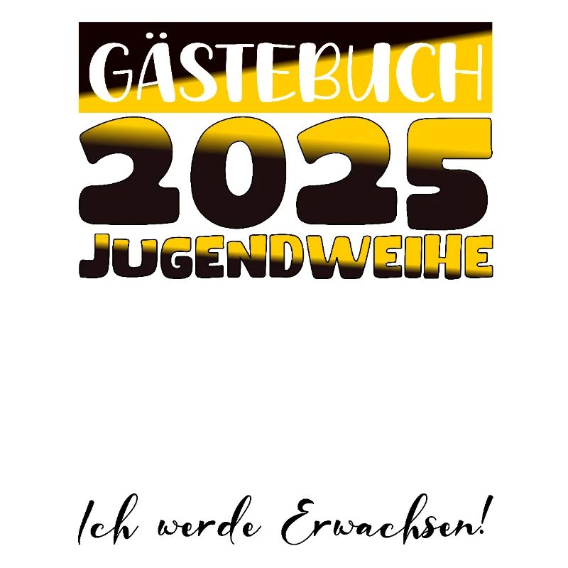Jugendweihe 2025 Gästebuch Geschenk Mädchen Jungen