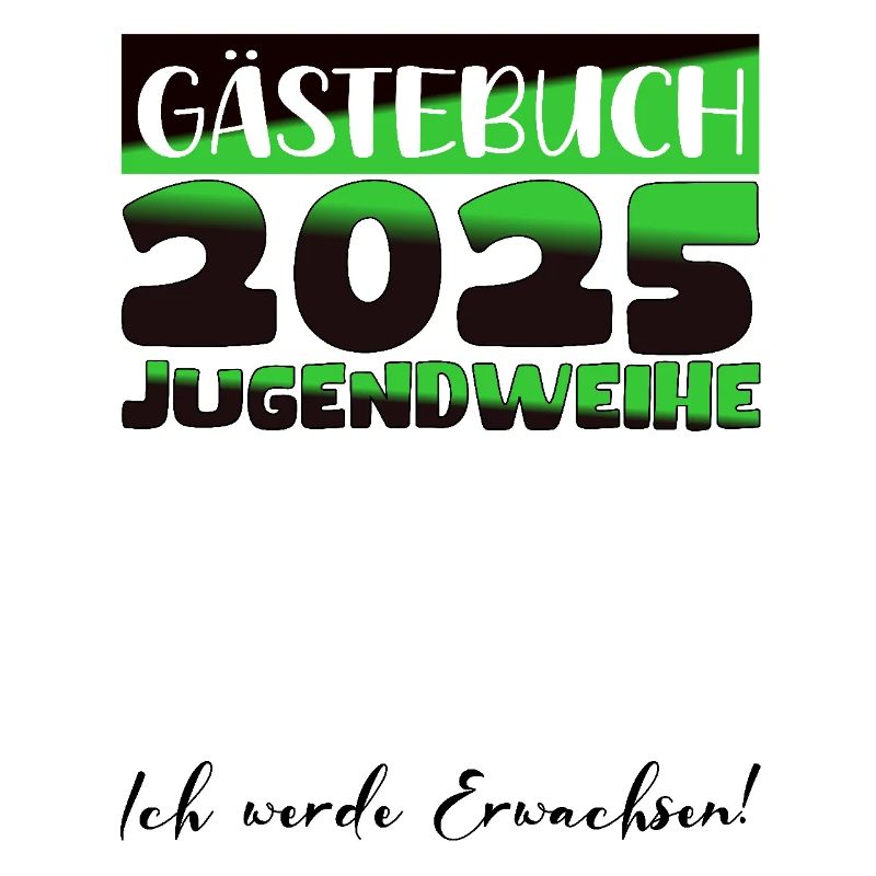 Jugendweihe 2025 Gästebuch Geschenk Mädchen Jungen