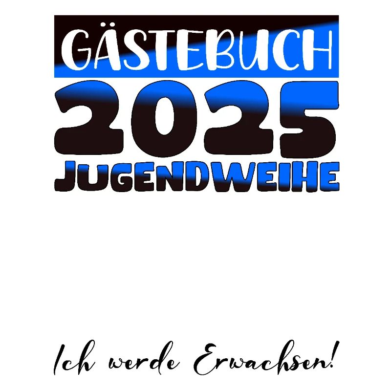 Jugendweihe 2025 Gästebuch Geschenk Mädchen Jungen