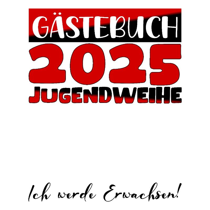 Jugendweihe 2025 Gästebuch Geschenk Mädchen Jungen