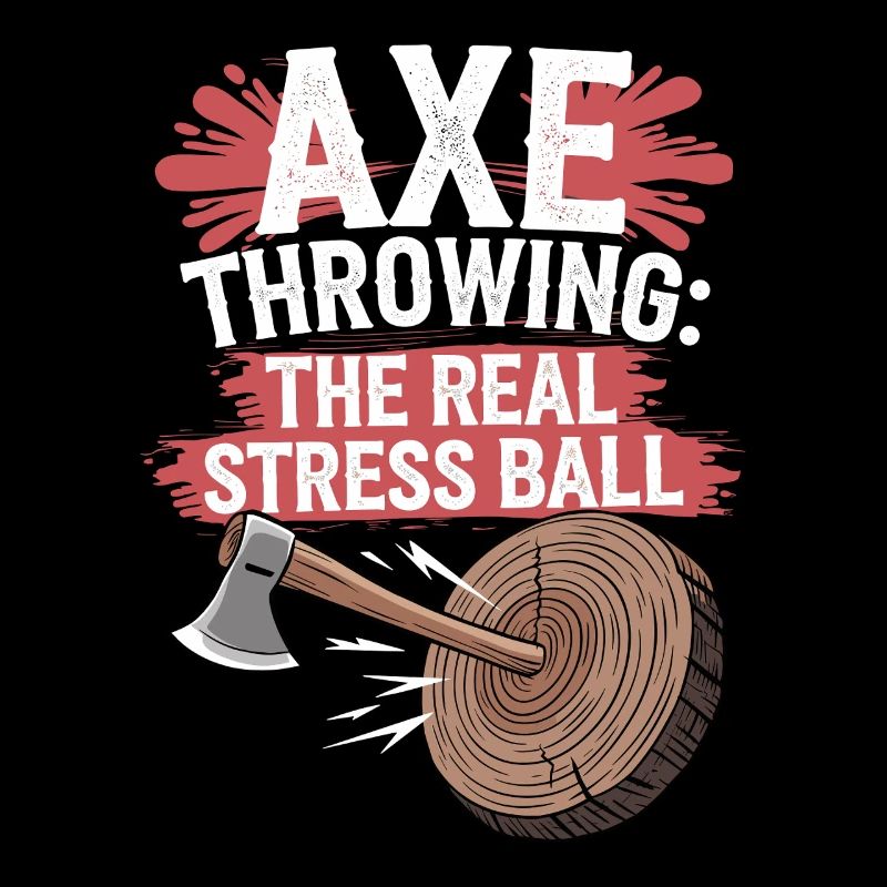 Axe Throwing Target Practice Lumberjack Sport