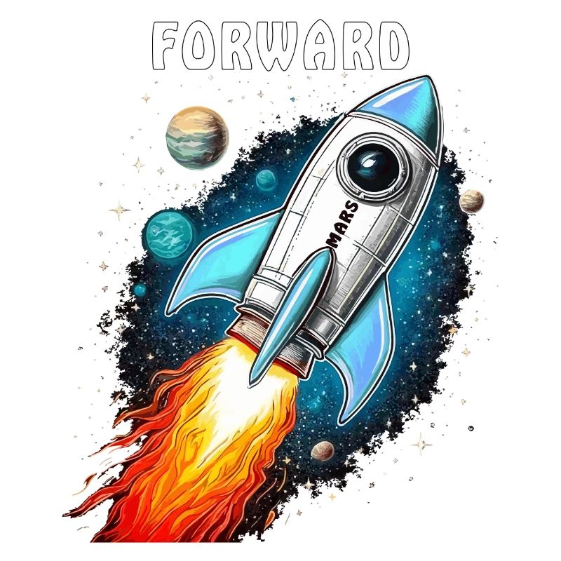 FUSÉE MARS EN AVANT