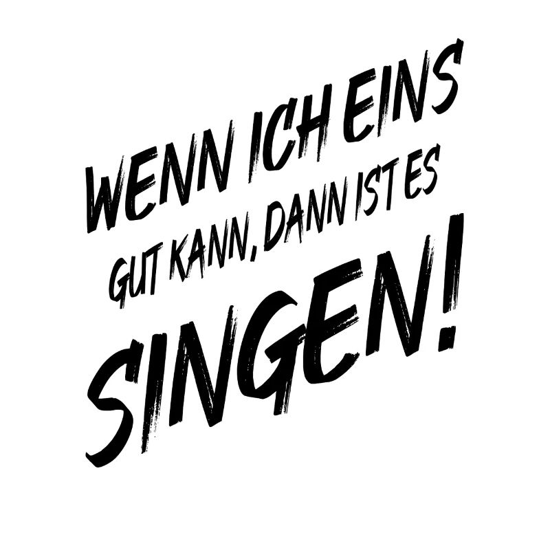 Tänzer Wenn Ich Eins Gut Kann Dann Singen