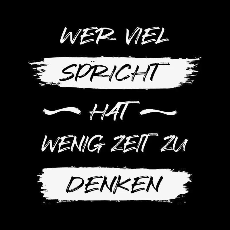 Si vous parlez beaucoup, vous avez peu de temps pour réfléchir
