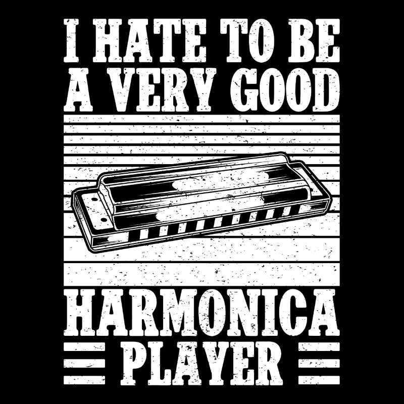 Harmonica Musican Hate To Be Very Good Player