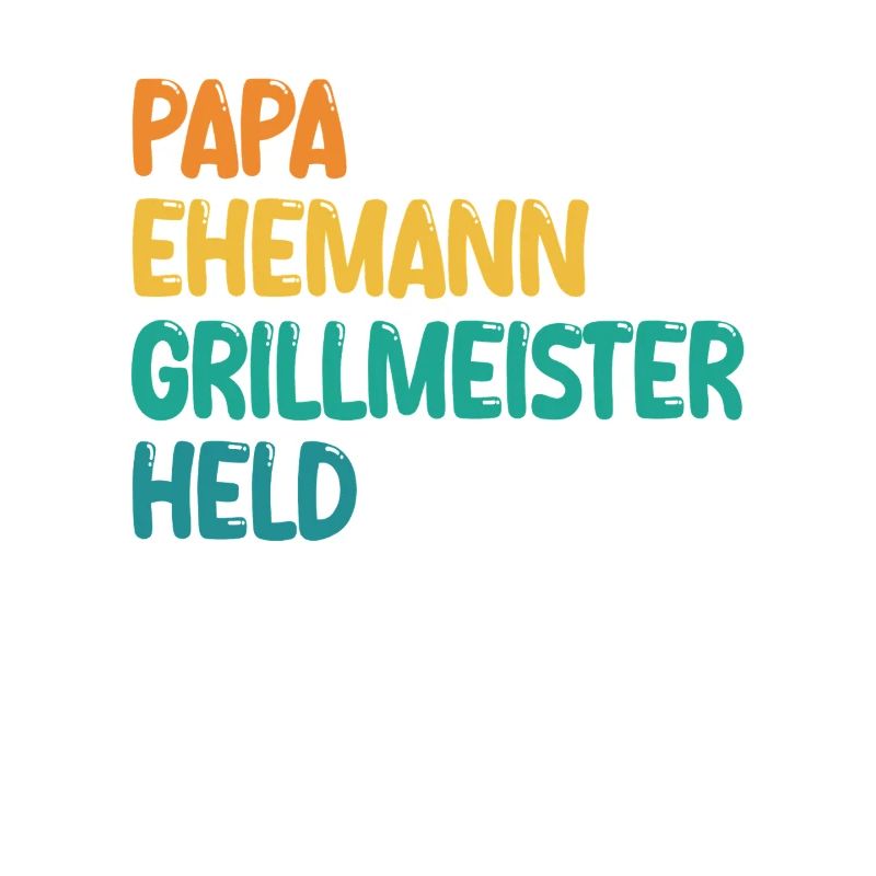 Dad Husband Grill Master Hero