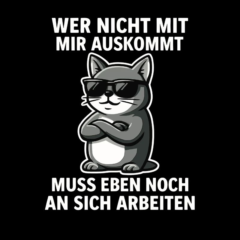 Coole Katze Spruch