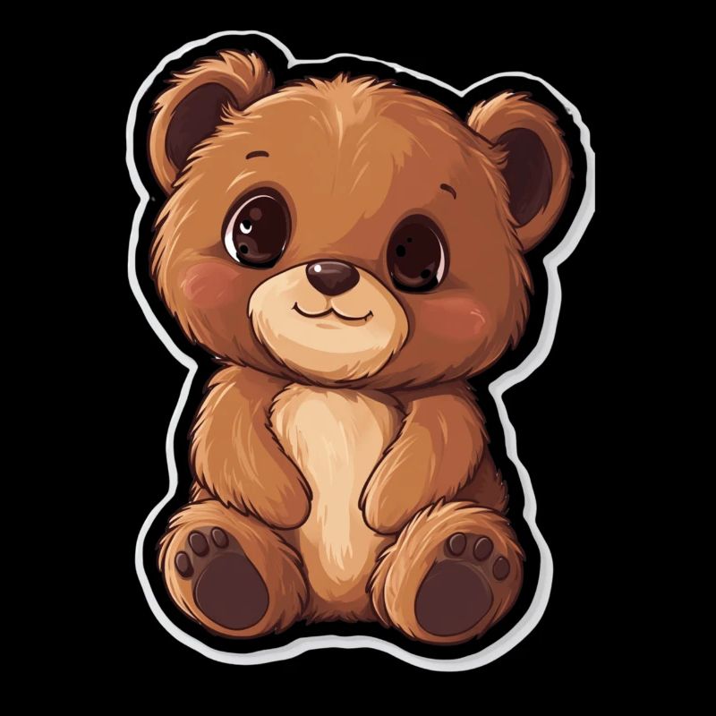 Ours mignon – Idée cadeau pour les fans de forêt et d’animaux