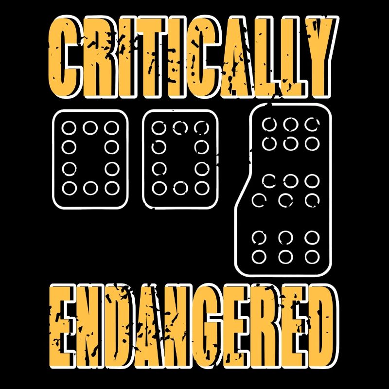 Critically Endangered Manual Driver Pedal Pride