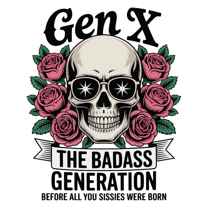 Gen X Génération badass avant la naissance S’amuser
