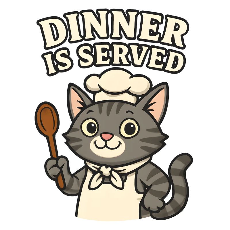 Cook Cat – Dinner is Served
