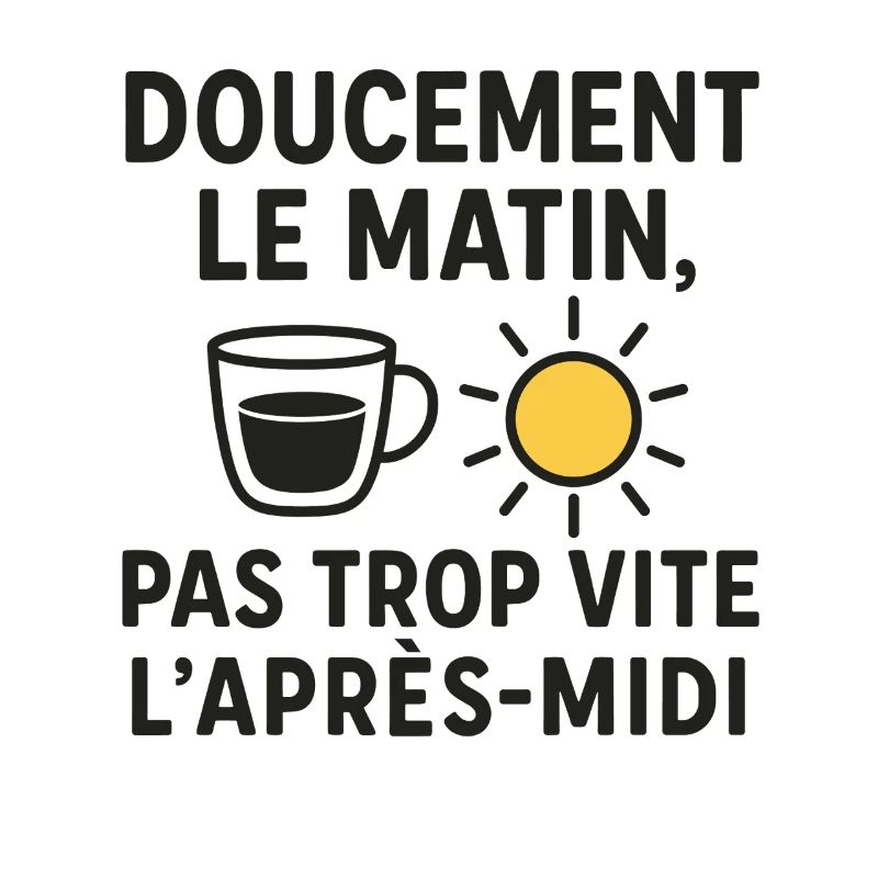 Doucement le Matin, Pas Trop Vite l’Après-Midi