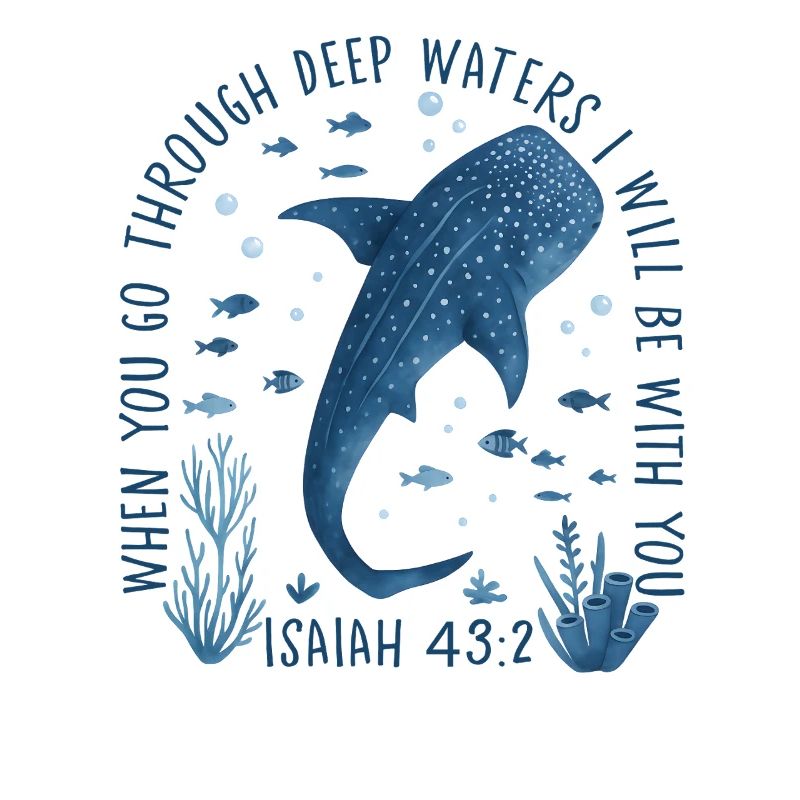 Deep Path Isa 43:2 Underwater