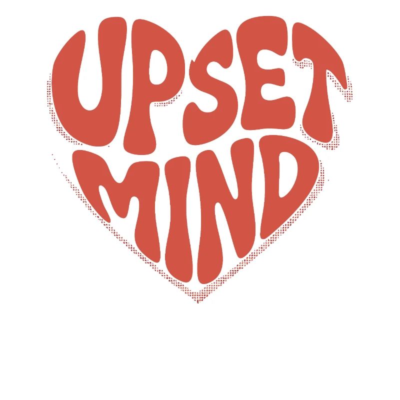 Upset Mind – Retro Herz Design