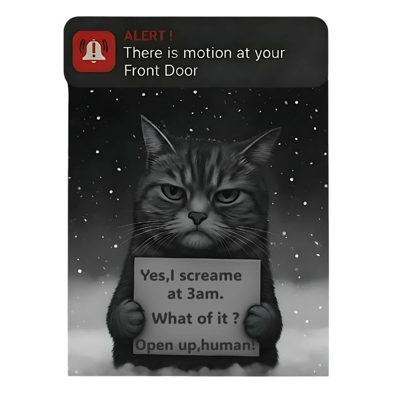 Cat has a message for you - Funnier