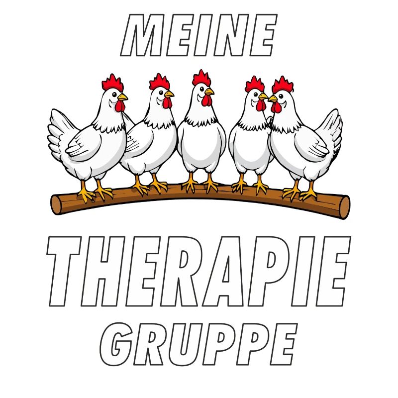 Chickens My Therapy Group
