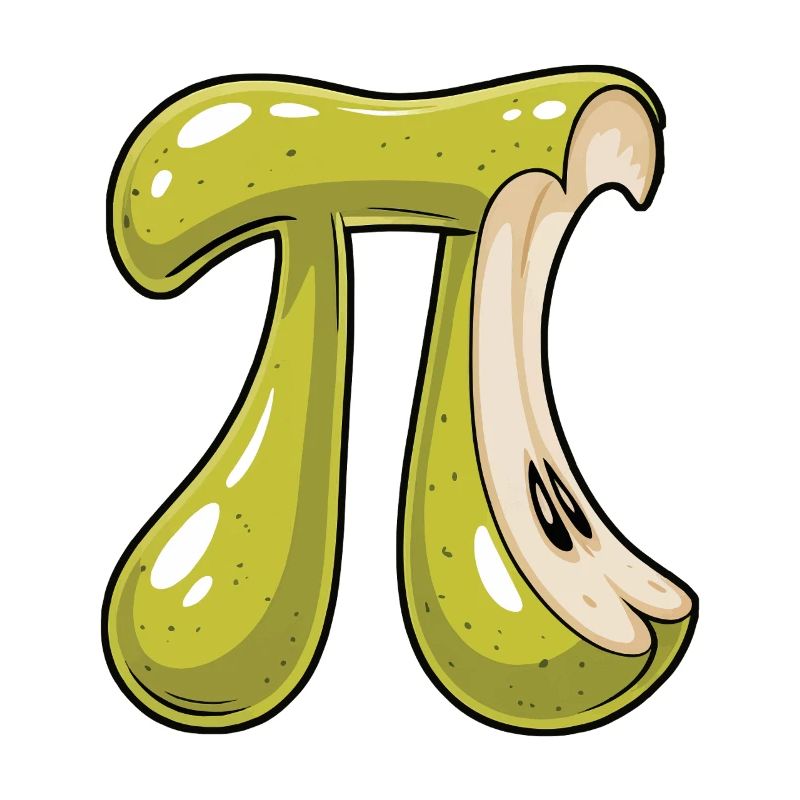 Poire Pi Vert Math