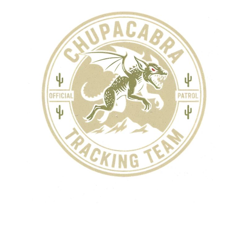 Chupacabra Pursuit Team Funny Cryptid Chupac