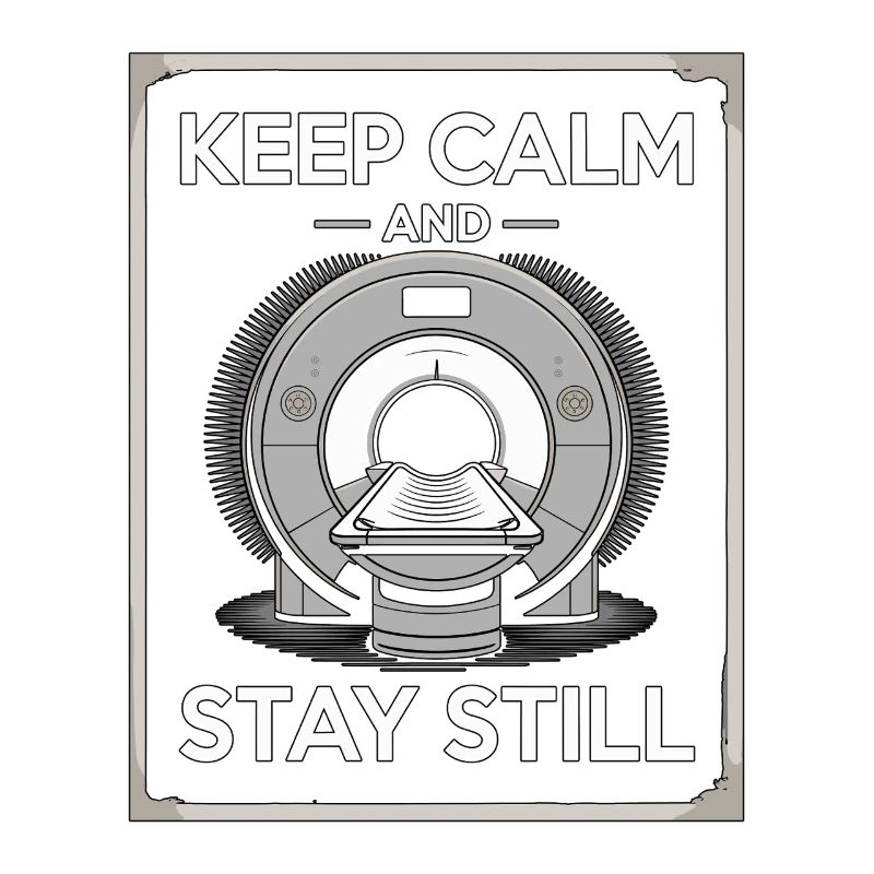 MRI Tech Keep Calm And Stay Rad Tech MRI Imaging