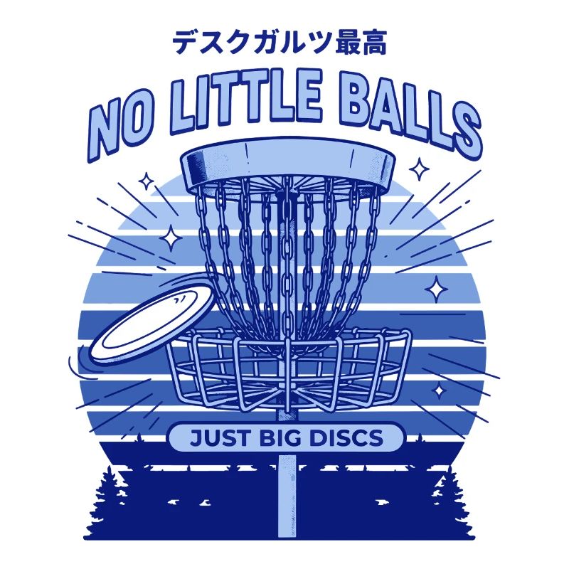 Disc Golf Pas de petites balles, juste de gros paniers à disques