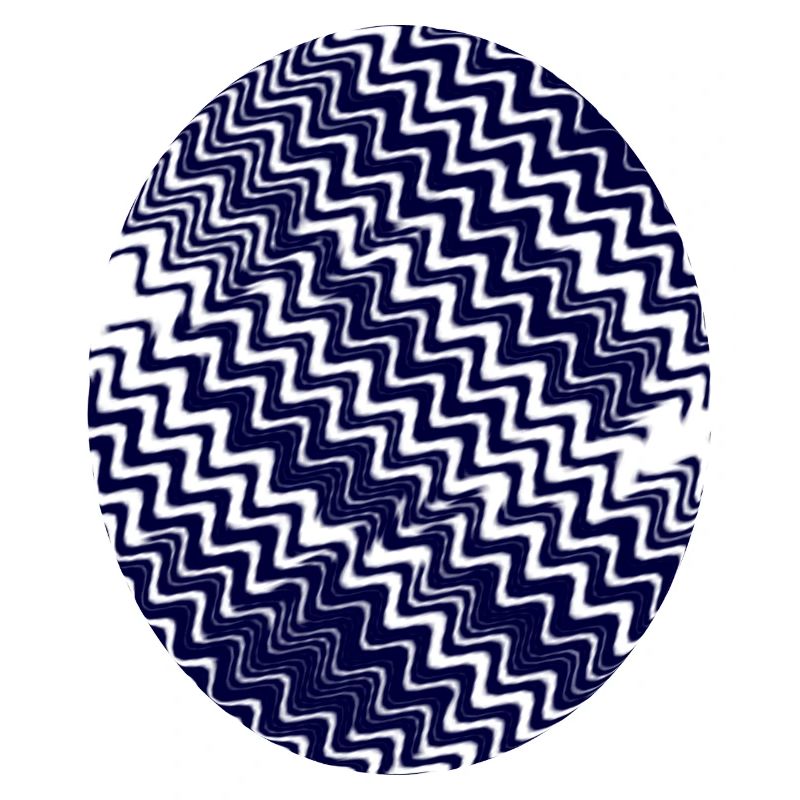 Azurian Zigzag Circle Pattern