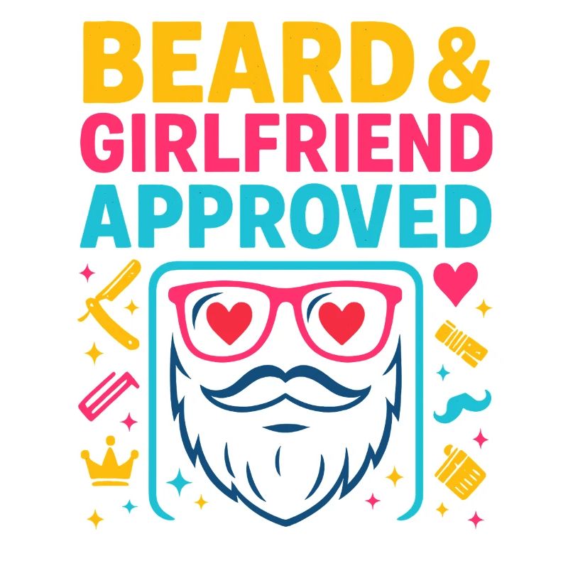 Petite amie de Barbe approuvée, cadeau de la Saint-Valentin