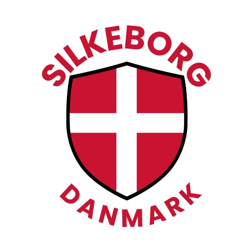 Emblème de l’écu de Silkeborg Danemark
