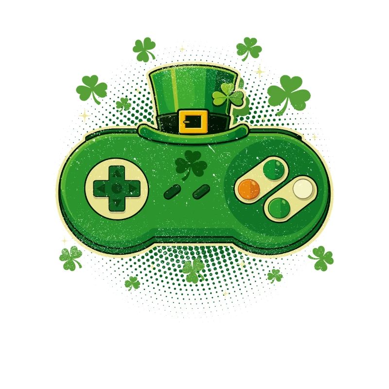 Irish Video Game Controller St Pats