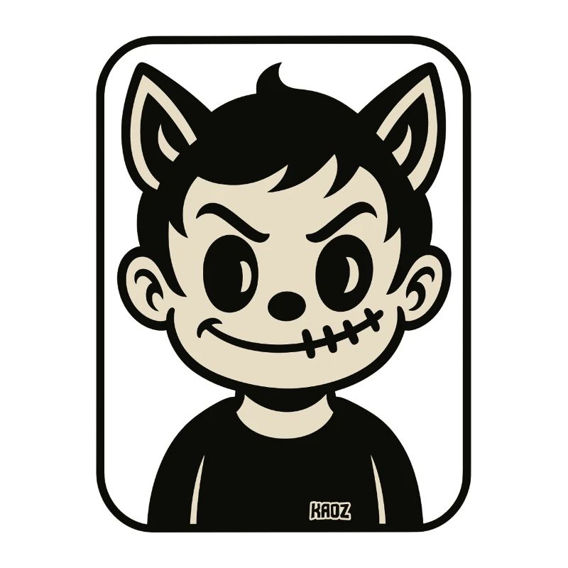 Stichwolf Maskottchen