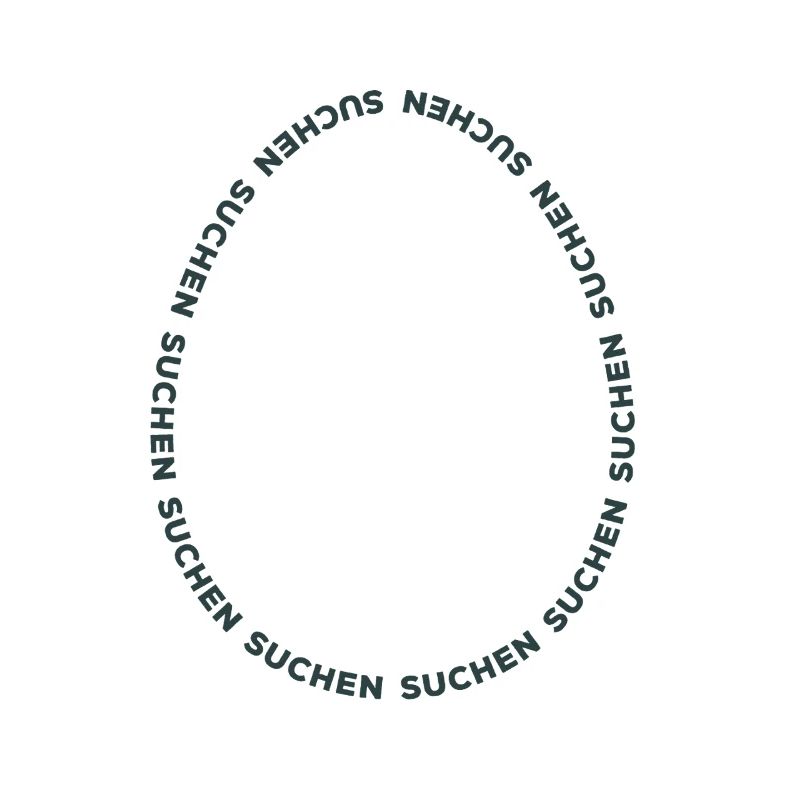 Happy Easter - Easter Egg Search - Typography