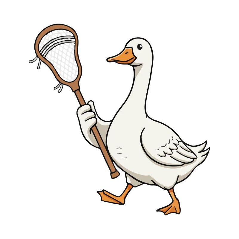 Lacrosse Duck with Net