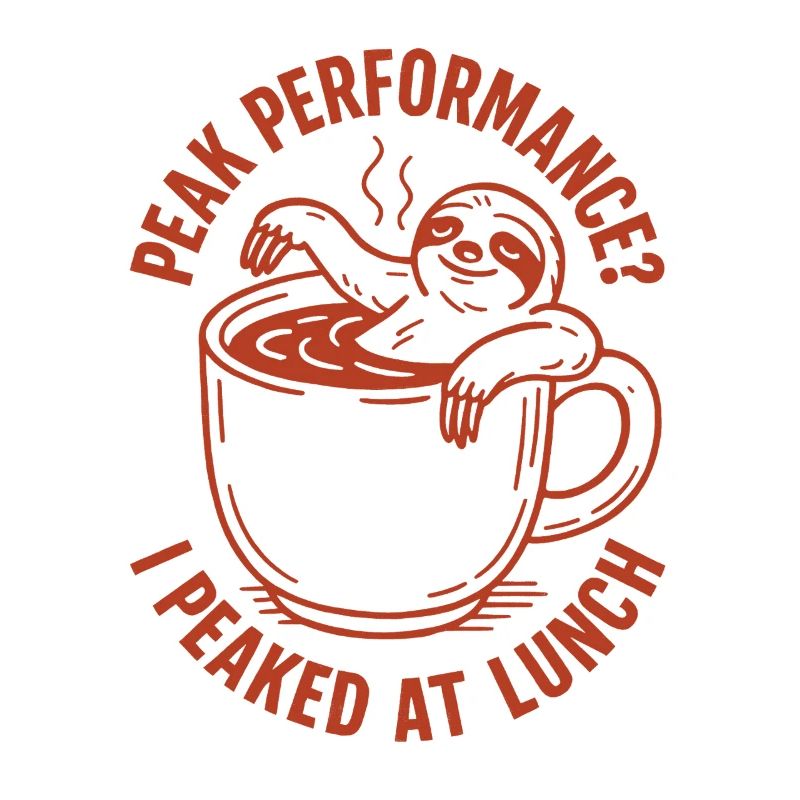 Maximum performance at lunchtime | Burnout Joke