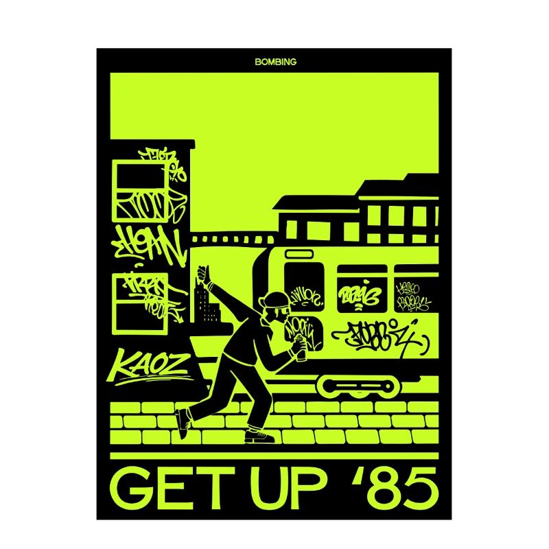 Get Up 85 Graffiti Runner