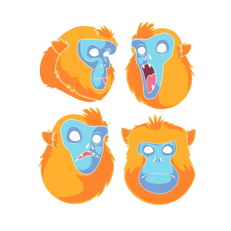 Snub-nosed monkey Monkey Chimpanzee